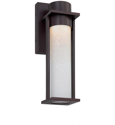 Justice Design Group - FSN-7161W-ETCH-MBLK - Wooster 12" Outdoor Wall Sconce