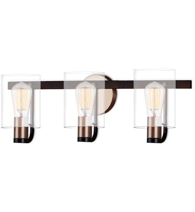 Justice Design Group - FSN-8083-CLER-MBBR - Poise 24" Bath Bar
