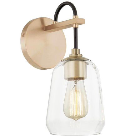 Justice Design Group - FSN-8101-CLER-MBBR - Arcwell 12.75" Wall Sconce