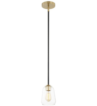 Justice Design Group - FSN-8103-CLER-MBBR - Arcwell 5.5" Pendant
