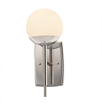 Justice Design Group - FSN-8961-OPAL-CROM - Epoch 12.5" Wall Sconce