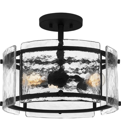 Quoizel - Fortress 11" Semi-Flush Mount