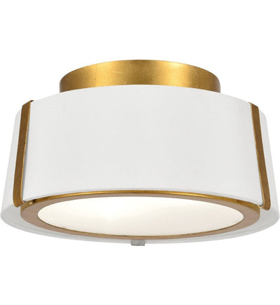 Crystorama - Fulton 12" Flush Mount
