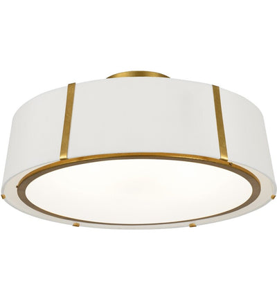 Crystorama - Fulton 24" Semi Flush