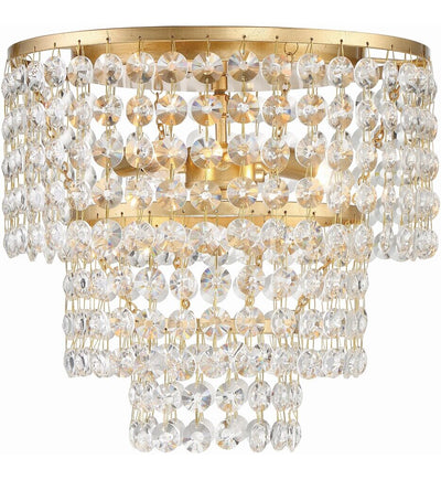 Crystorama - Gabrielle 14" Flush Mount