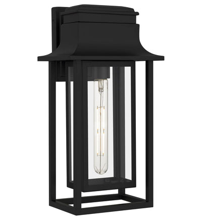 Quoizel - GARN8408MBK - Garner 16.5-inch Outdoor Wall Sconce