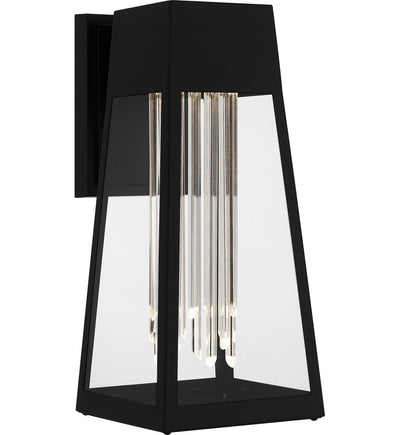 Quoizel - GIN8406MBK - Guinn 14.25" Outdoor Wall Sconce
