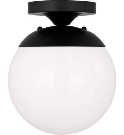 Visual Comfort Studio - 7518-112 - Leo - Hanging Globe 8" Semi-Flush Mount