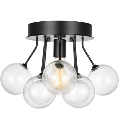 Visual Comfort Studio - 7714301-112 - Bronzeville 15" Semi-Flush Mount