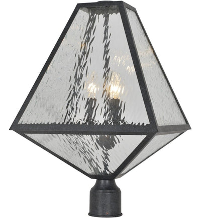 Crystorama - Glacier 14" Outdoor Post Light