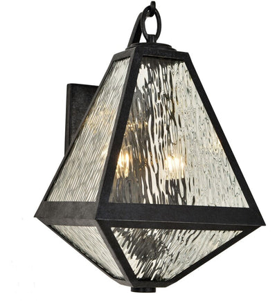 Crystorama - Glacier 16.75" Outdoor Wall Sconce
