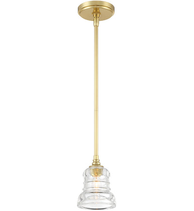 Crystorama - GRG-1040-AG - Gregory 5" Pendant