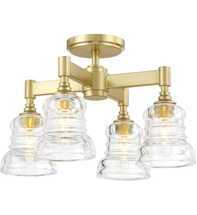 Crystorama - Gregory 17.25" Semi-Flush Mount