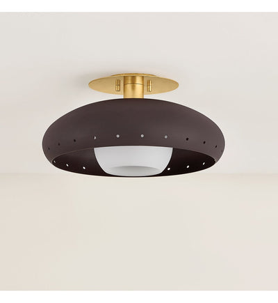 Mitzi - H1015501-VGL/TBZH - Kimber 15.75" Flush Mount