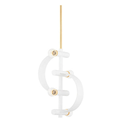 Mitzi - H379704-GL/WH - Maddie 10" Pendant