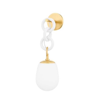 Mitzi - H690101-AGB/TWH - Marina 20.5" Wall Sconce