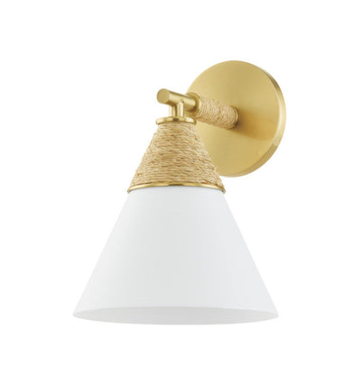 Mitzi - H709101-AGB/TWH - Mica 10.75" Wall Sconce