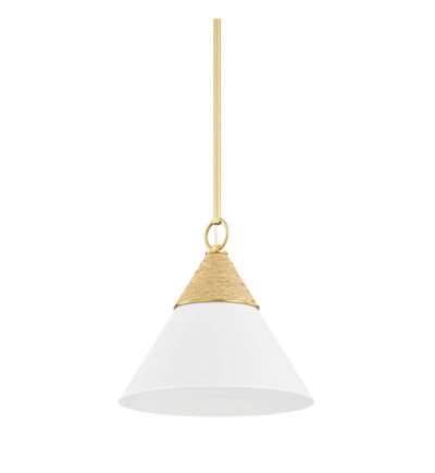 Mitzi - H709701S-AGB/TWH - Mica 13" Pendant