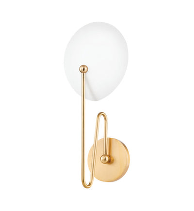 Mitzi - H743101-AGB/TWH - Hattie 17" Wall Sconce
