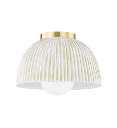 Mitzi - H750501-AGB/CWW - Eloise 11.5" Flush Mount