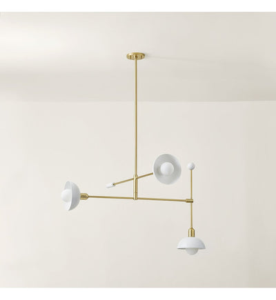 Mitzi - H878803-AGB/SWH - Billie 37.25" Chandelier