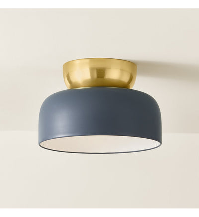 Mitzi - H890501L-AGB/SBL - Batya 13" Flush Mount