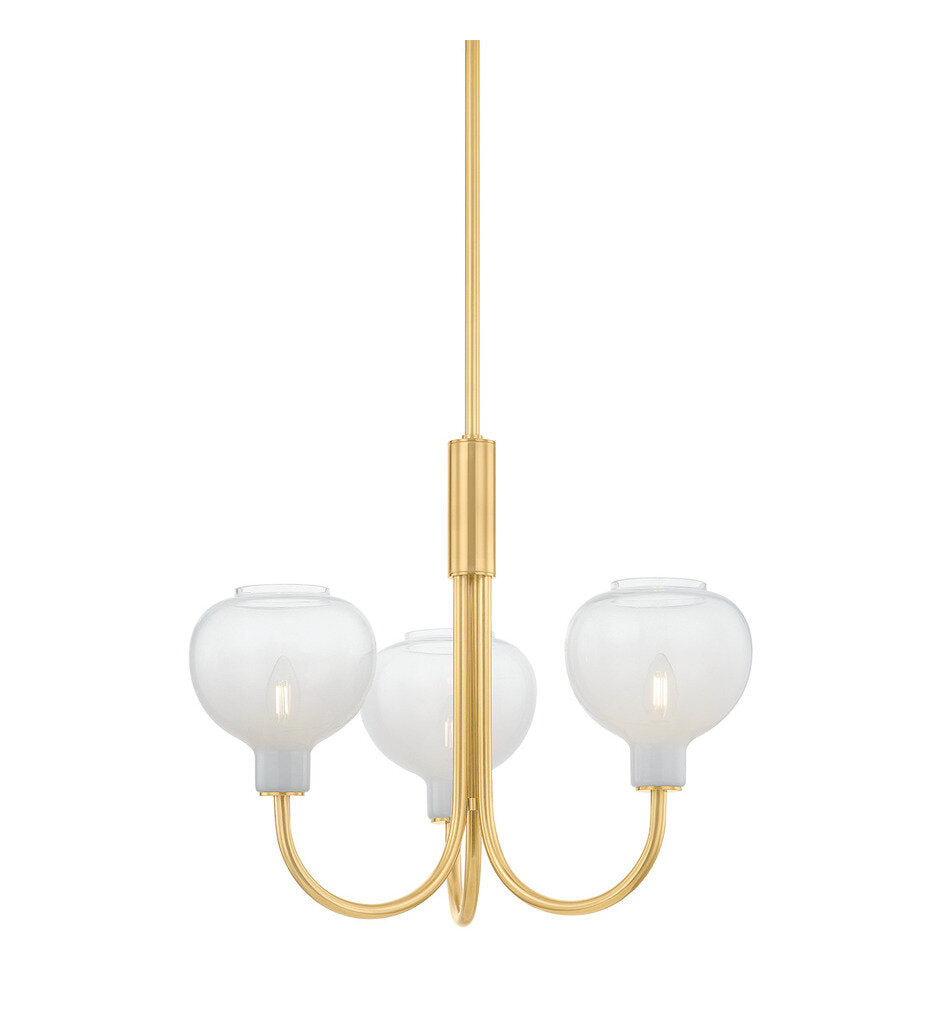 Mitzi Estelle Three Light Chandelier - Thumbnail 3