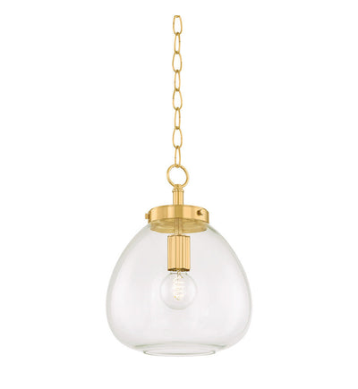 Mitzi - H997701S-AGB - Della 12" Pendant