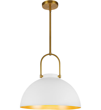 Alora Mood - PD504016WH - Harper 15.75" Pendant