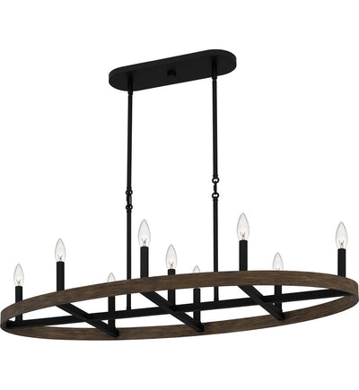Quoizel - HDR842MBK - Hendrix 42" Island Light