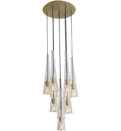 Avenue Lighting - HF8132-BB - Abbey Park 18" Chandelier