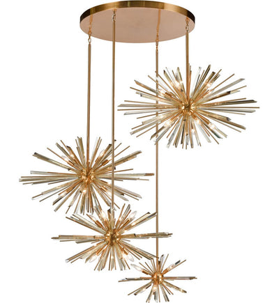 Avenue Lighting - HF8404-AB - Palisades Avenue 72" Chandelier