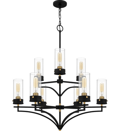 Quoizel - HLS5031MBK - Hillside 31.75" Chandelier