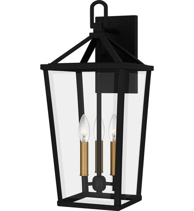 Quoizel - HUL8409MBK - Hull 22" Outdoor Wall Sconce