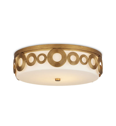 Currey & Company - 9999-0076 - Gyges 18" Flush Mount