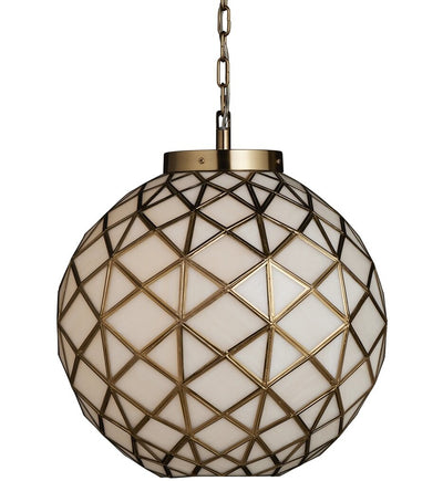 Currey & Company - 9000-1233 - Polyhedron 18" Pendant