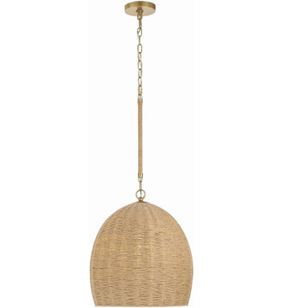 Crystorama - JAC-10500-SG - Jace 15" Pendant