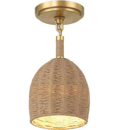 Crystorama - JAC-10502-SG_CEILING - Jace 6" Semi-Flush Mount