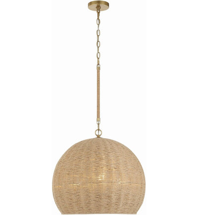 Crystorama - JAC-10503-SG - Jace 20" Pendant
