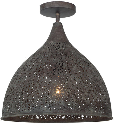 Crystorama - JAS-A5010-FB_CEILING - Jasmine 14-Inch Semi-Flush Mount
