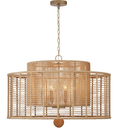 Crystorama - JAY-A5006-BS - Jayna 31.25" Chandelier