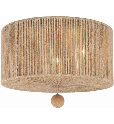 Crystorama - JES-B7103-BS - Jessa 16" Flush Mount