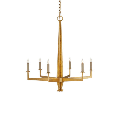 Currey & Company - 9000-1213 - Goldfinch 29.5" Chandelier