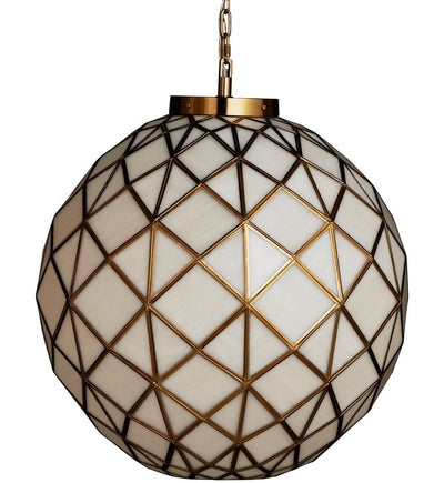 Currey & Company - 9000-1232 - Polyhedron 23" Pendant