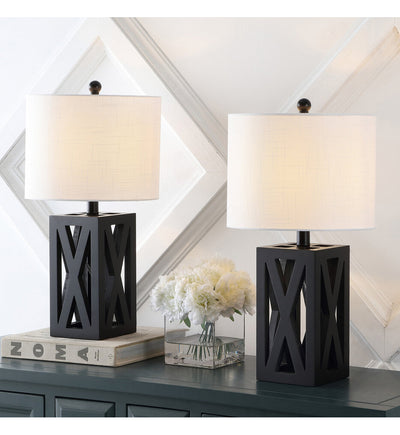 Jonathan Y - Stewart 21.5" Table Lamp (Set of 2)