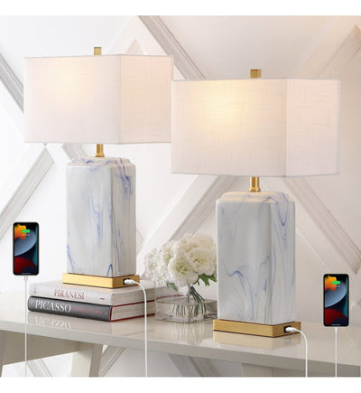 Jonathan Y - JYL1140A-SET2 - Chloe 24.5" Table Lamp (Set of 2)