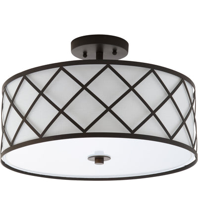 Jonathan Y - Elizabeth 16.75" Flush Mount