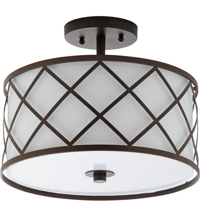 Jonathan Y - Elizabeth 13.25" Flush Mount