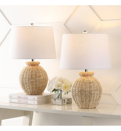 Jonathan Y - JYL4050A-SET2 - Nora 22.5" Table Lamp (Set of 2)