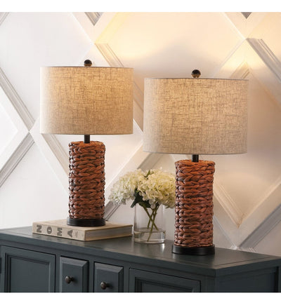 Jonathan Y - Elicia 25" Table Lamp (Set of 2)